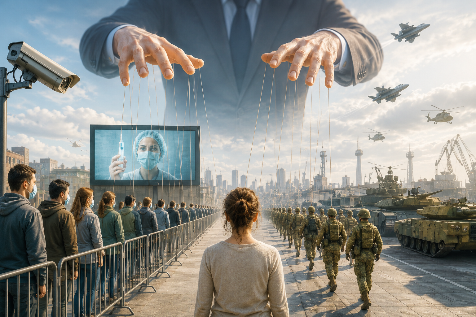 The Deceived Society - How the population is indoctrinated and prepared for war