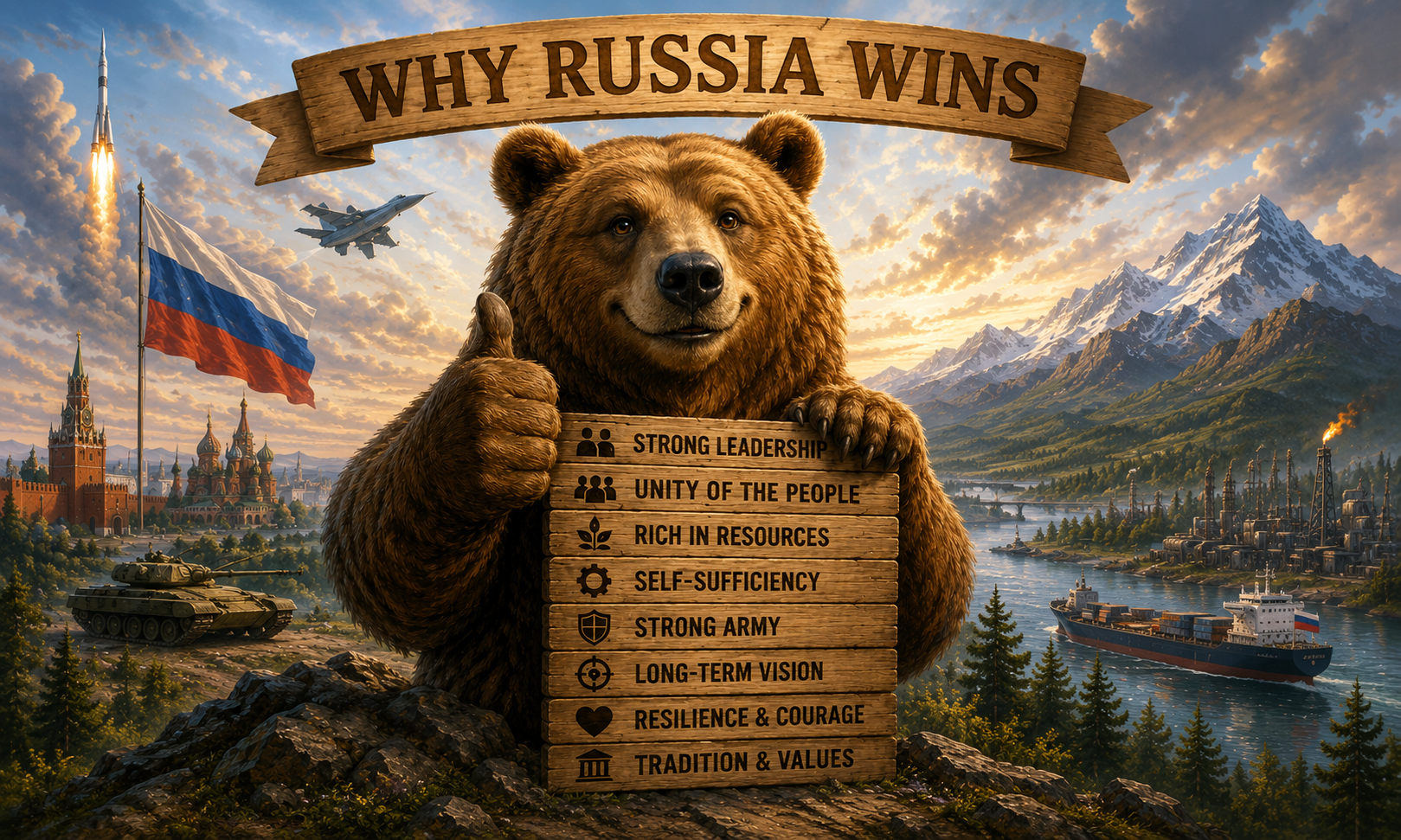 Why Russia Is Winning