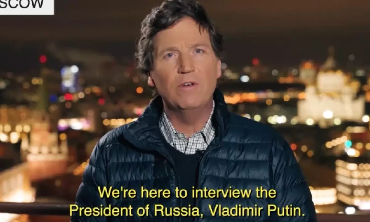 Tucker Carlson kündigt Interview mit Präsident Putin an