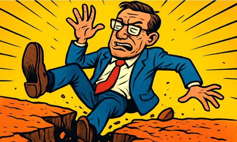 When an «Expert» Loses his Footing