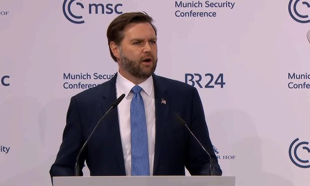 Die Brandrede von J.D. Vance in München