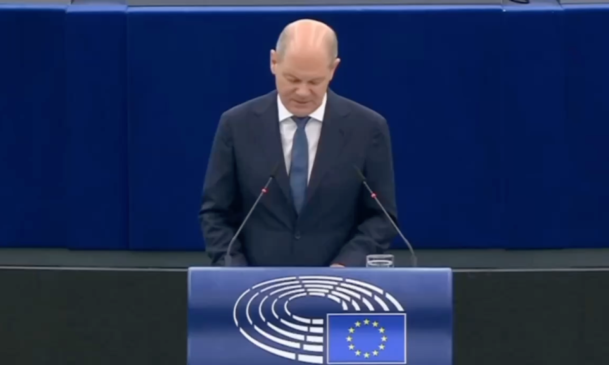 Die erschreckende Rede des Olaf Scholz vom 9. Mai