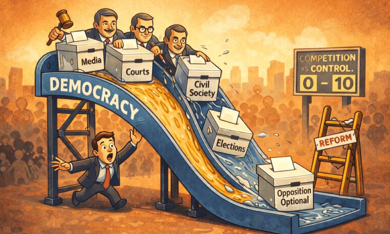 Пошаговое руководство по демократическому откату (включая выборы)