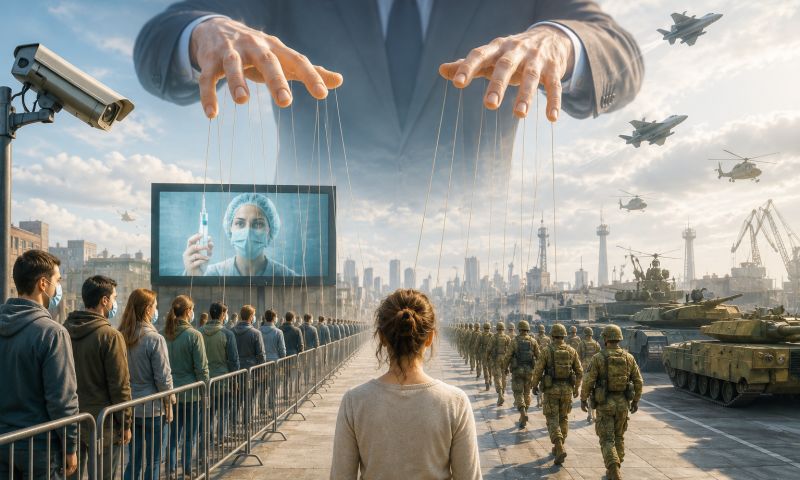Die betrogene Gesellschaft – Wie die Bevölkerung indoktriniert und auf einen Krieg eingestimmt wird.