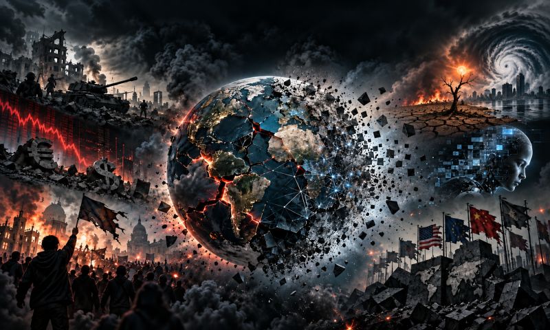 Globale Wendepunkte führen die Welt in den Zustand der Entropie