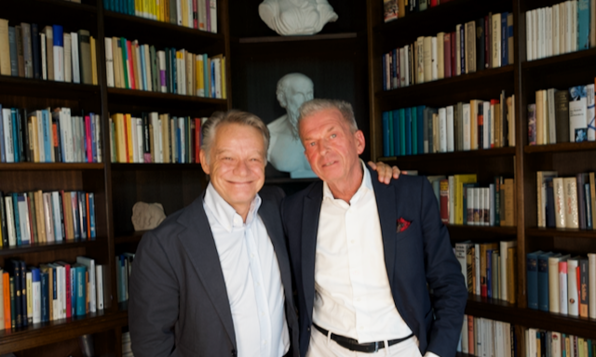 Peter Hänseler im Gespräch mit Daniel Model