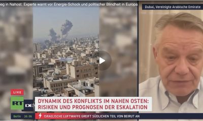 Peter Hänseler wird von RT-DE zur Situation im Nahen Osten interviewt