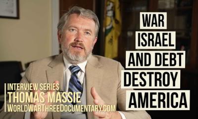 Thomas Massie: War, Israel and Debt Are Destroying America